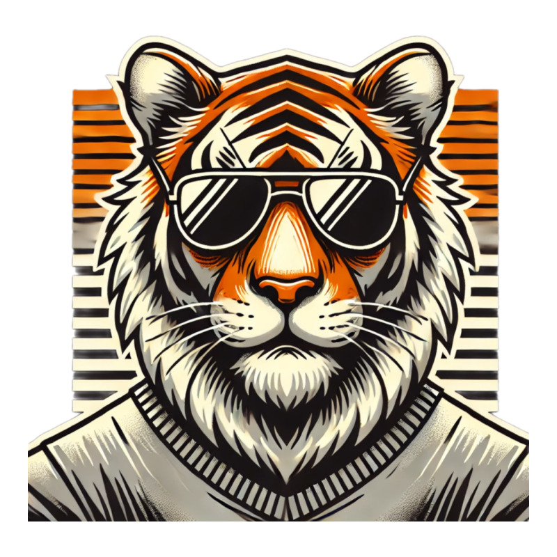 Wild Tiger Wearing Glasses Toddler T-shirt by Shop now | Artistshot