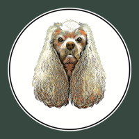 American Cocker Spaniel Dog Watercolor Illustration Seamless Cap | Artistshot