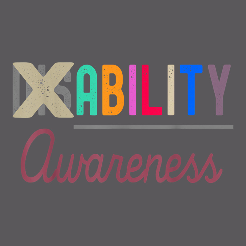 Disability Awareness T Shirt Seamless Cap by gehnhe | Artistshot