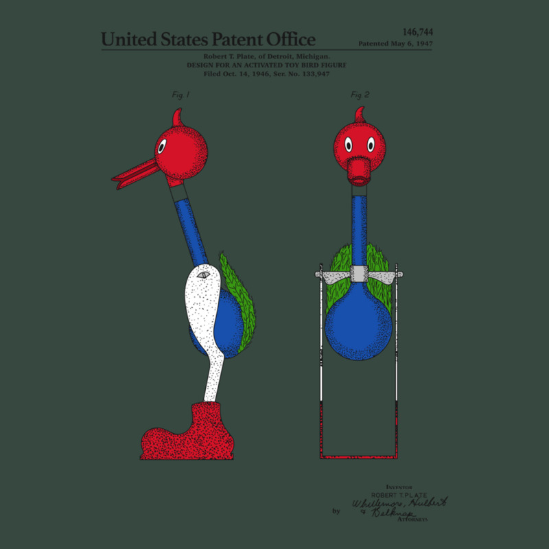 Drinking Bird Patent Seamless Cap by ROBERTPENNINGTON | Artistshot