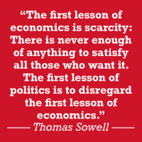 Thomas Sowell Economics Quote Yupoong Trucker Cap | Artistshot