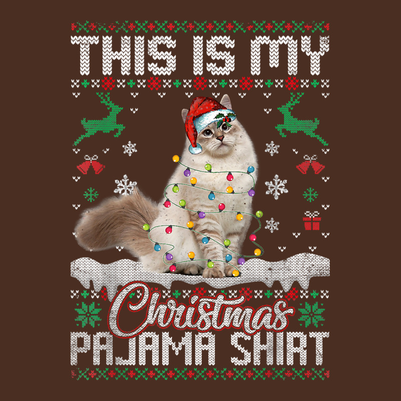 This Is My Christmas Pajama Funny Siberian Cat Xmas T Shirt Yupoong Trucker Cap by cm-arts | Artistshot