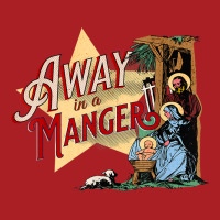 Away In A Manger Vintage Christmas Carol Nativity Scene Foam Snapback Hat | Artistshot