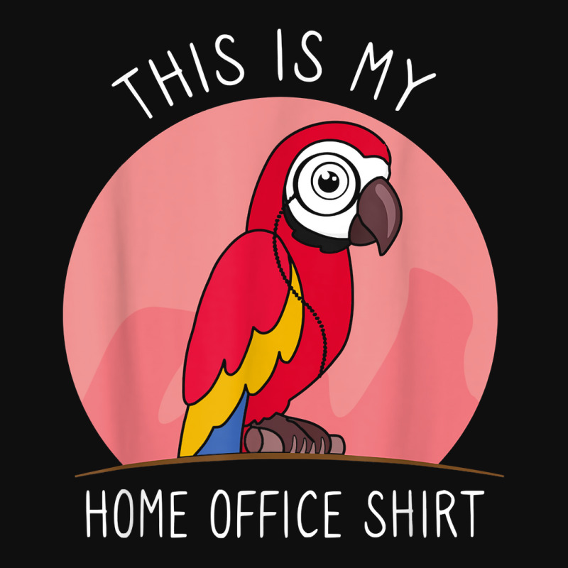 This Is My Home Office Work From Home Humor Parrot T Shirt Foam Snapback hat by cm-arts | Artistshot