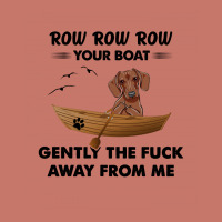 Dachshund   Row Row Row Your Boat Gently The Fuck Away From Me Cropped Sweater | Artistshot