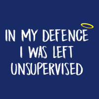 In My Defense I Was Left Unsupervised Clumsy 5 Panel Snapback Cap | Artistshot