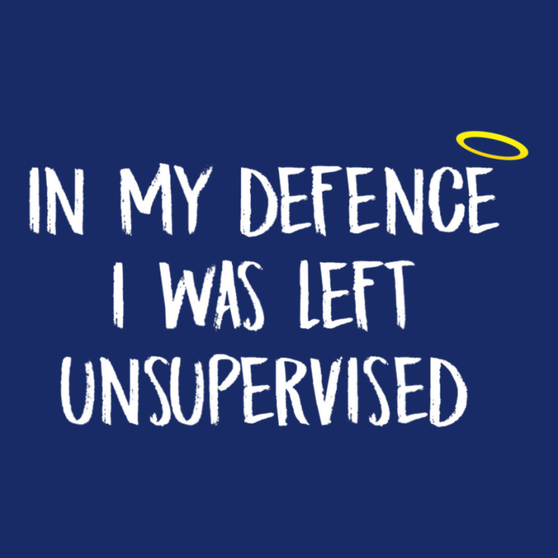 In My Defense I Was Left Unsupervised Clumsy 5 panel snapback cap by cm-arts | Artistshot