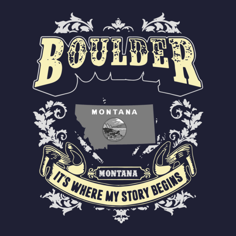 Boulder Montana Montana It Is Where My Story Begins America 1 5 panel snapback cap by CharlieFairchild | Artistshot