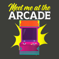 Womens Meet Me At The Arcade Gaming Video Game Player Gamer V Neck T S Pa Trucker Cap | Artistshot