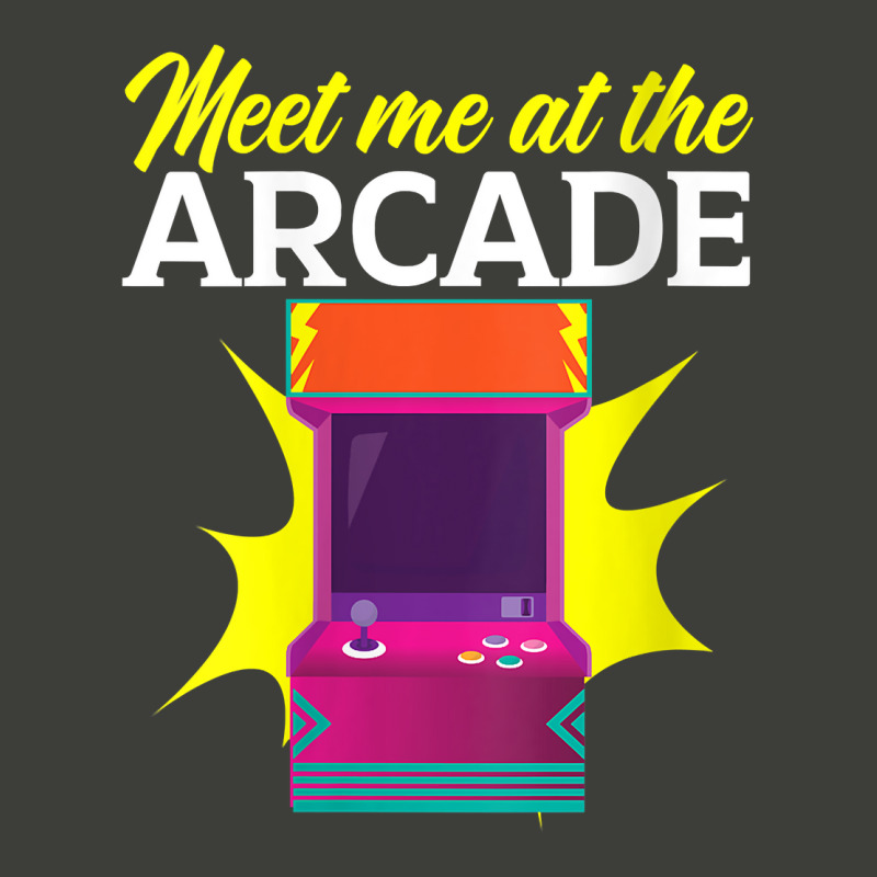 Womens Meet Me At The Arcade Gaming Video Game Player Gamer V Neck T S Pa Trucker Cap by cm-arts | Artistshot