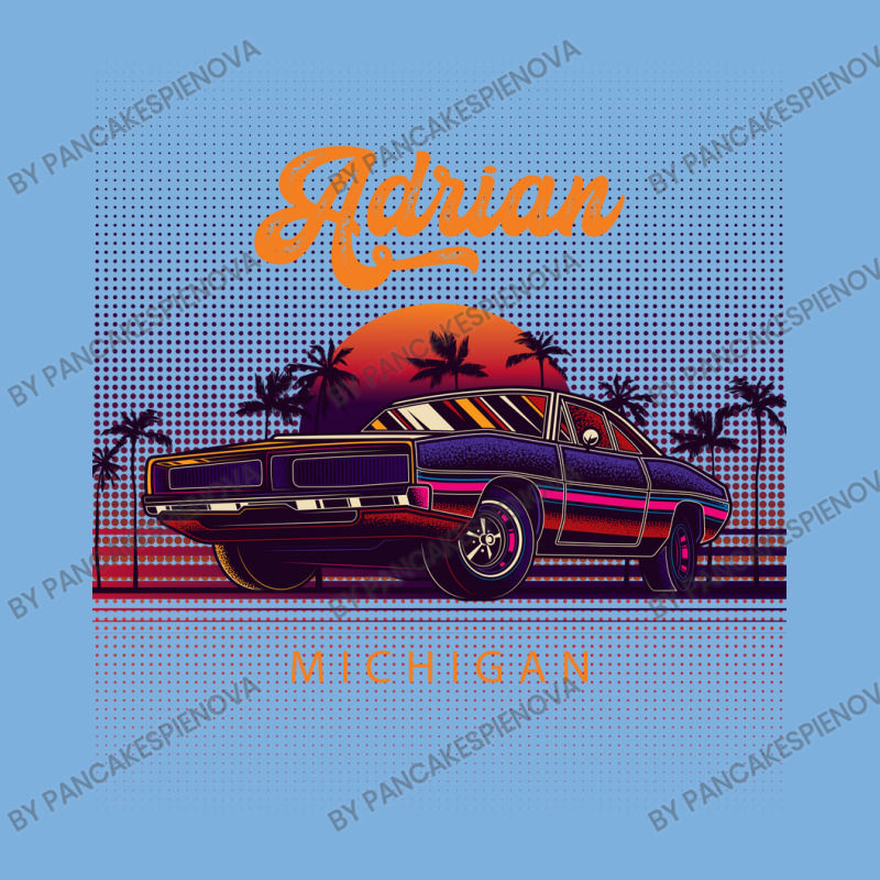 Adrian Michigan Retro Vintage 80s 90s Muscle Cars Retrowave Aesthetic Pa Trucker Cap by pancakespienova | Artistshot