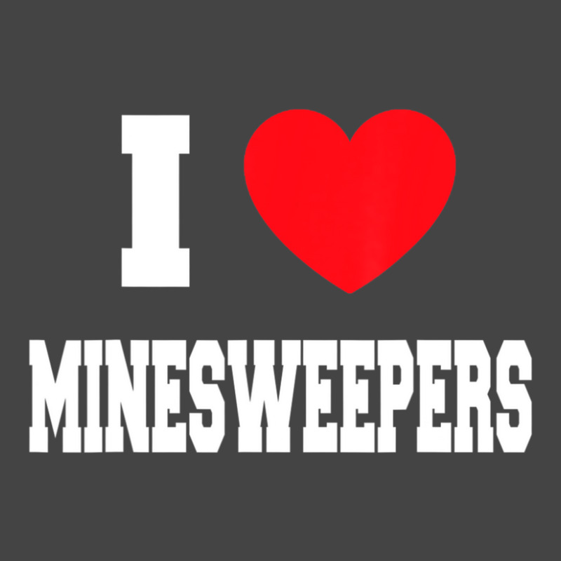 I Love Minesweepers Fashion Visor by cm-arts | Artistshot