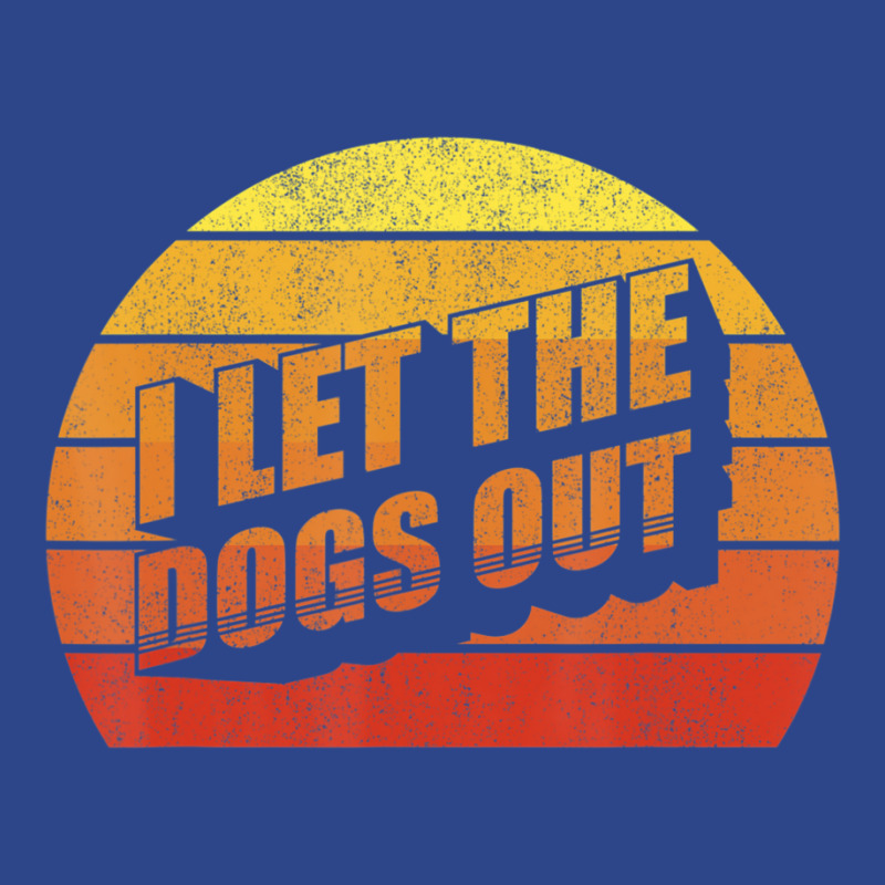 Retro Vintage I Let The Dogs Ou Pet Owner Dog Nike Dri-FIT Cap by Adcock Salmon | Artistshot