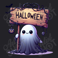 Halloween Ghost In The Dark Night Youth Tee | Artistshot