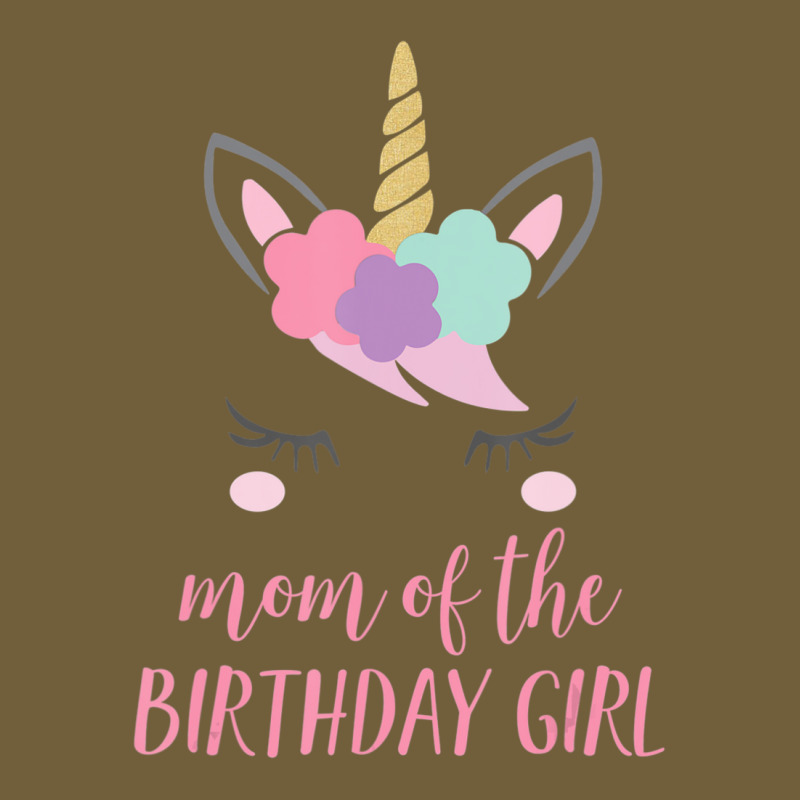 Cute Unicorn Mom Mom Of The Birthday Girl Retro Trucker Cap by rastyrocl | Artistshot