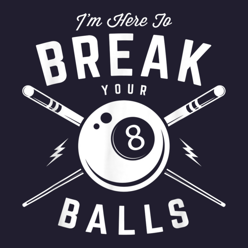 I'm Here To Break Your Balls For A Billiard Billiards Cue Seamless Cap by CesarRobertoRamirez | Artistshot