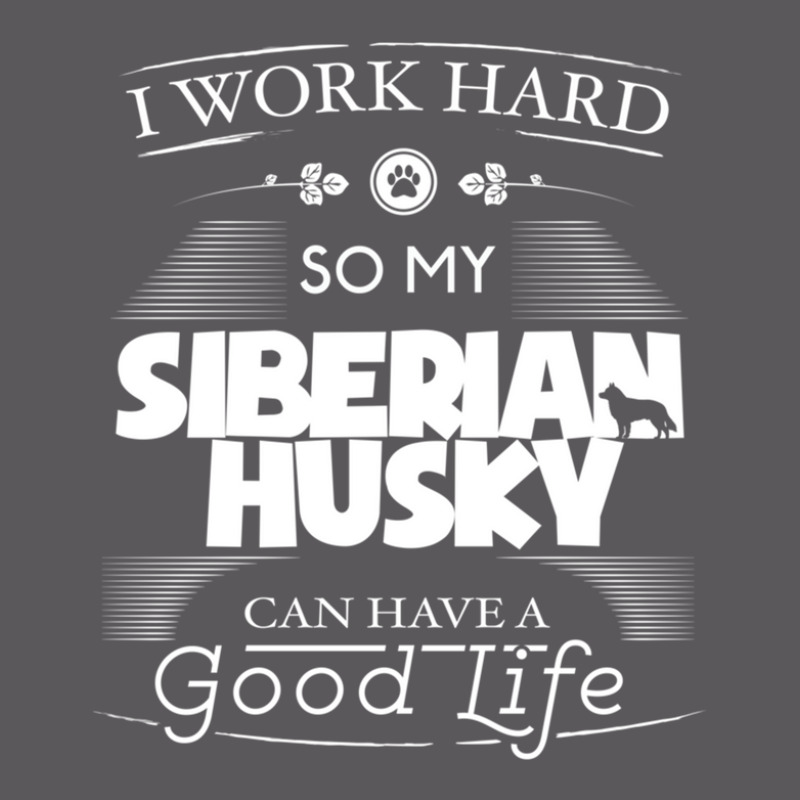 Siberian Husky Lover Design I Work Hard So My Siberian Husky Can Have  Seamless Cap by ElviaGarcia | Artistshot