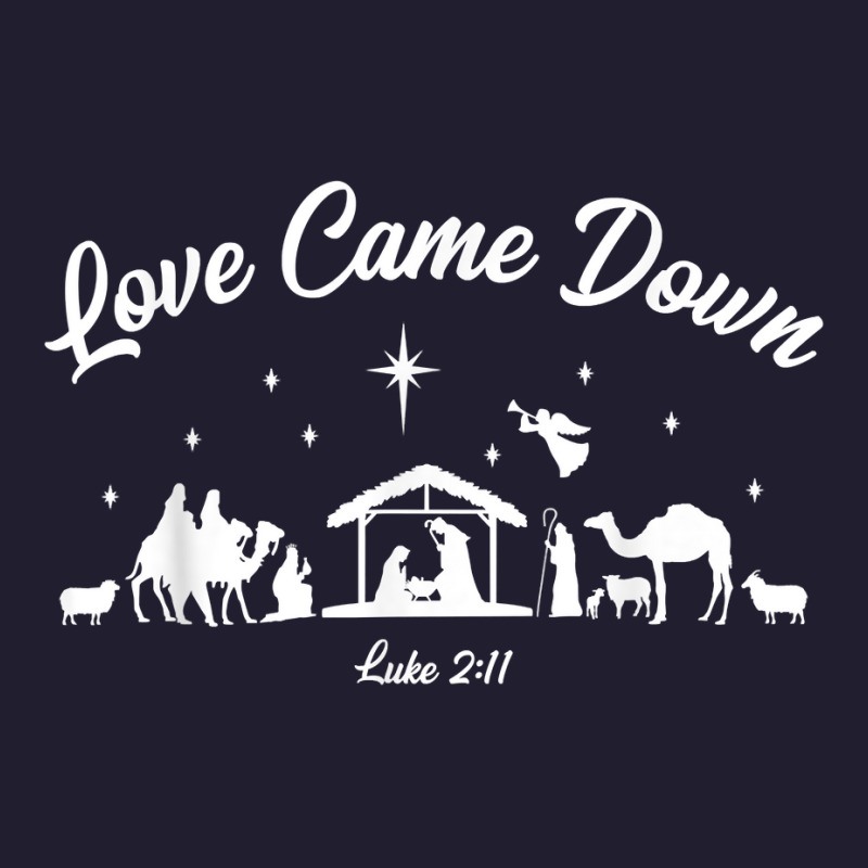 Love Came Down Christmas Tshirt Nativity Scene Christian T Shirt Seamless Cap by gehnhe | Artistshot