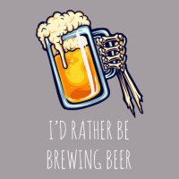 I'd Rather Be Brewing Beer - Funny Homebrew .png Seamless Cap | Artistshot