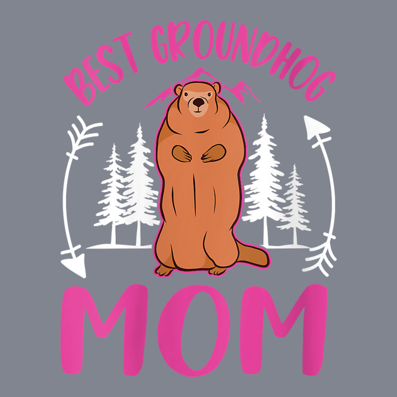 Womens Best Groundhog Mom Ever Marmot Groundhog Mom V Neck T Shirt Yupoong Trucker Cap by cm-arts | Artistshot