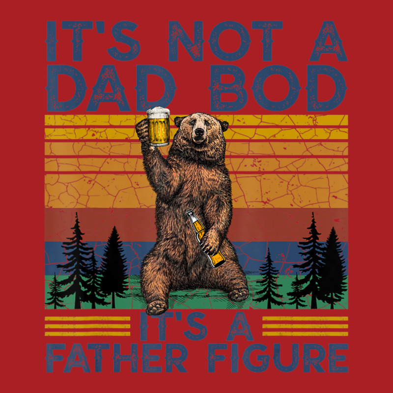 Mens It's Not A Dad Bod It's A Father Figure Bear Camping Foam Snapback hat by cm-arts | Artistshot