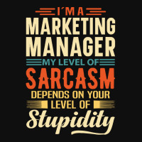 Marketing Manager I'm A Marketing Manager Foam Snapback Hat | Artistshot