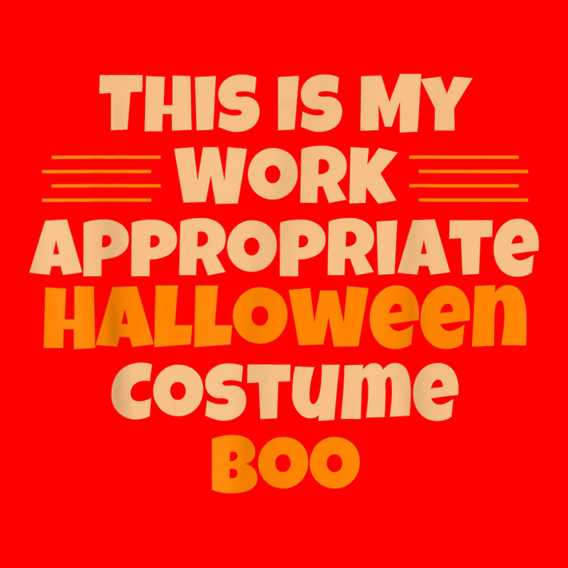 This Is My Work Appropriate Halloween Costume Boo 5 panel snapback cap by Sombre | Artistshot