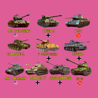 Top Ten Best Ww2 Tanks M4 Sherman Panzer Iv Tiger Ii T 34 T Shirt Pa Trucker Cap | Artistshot