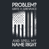 Correctional Officer Problem Spell My Name Thin Silver Line Pa Trucker Cap | Artistshot