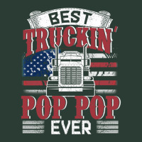 Best Truckin Pop Pop Ever American Flag Father's Day Fashion Visor | Artistshot