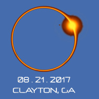 Total Solar Eclipse T Shirt   Clayton Ga Fashion Visor | Artistshot