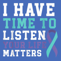 I Have Time To Listen Your Life Matters Mental Health T Shirt Fashion Visor | Artistshot