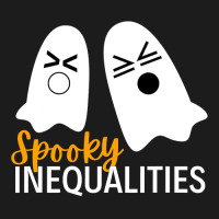 Spooky Inequalities Ghosts  Halloween Math Teacher Nike Dri-fit Cap | Artistshot