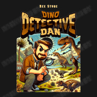 Dino Detective Dan Flannel Shirt | Artistshot