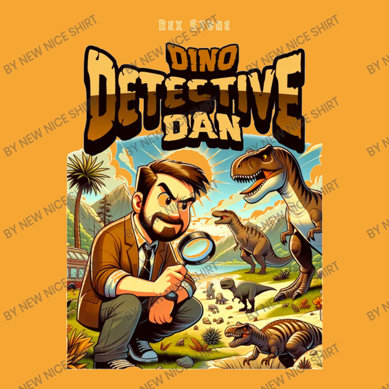 Dino Detective Dan Basic T-shirt by New Nice Shirt | Artistshot