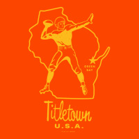 Titletown U.s.a Yellow Retro Trucker Cap | Artistshot