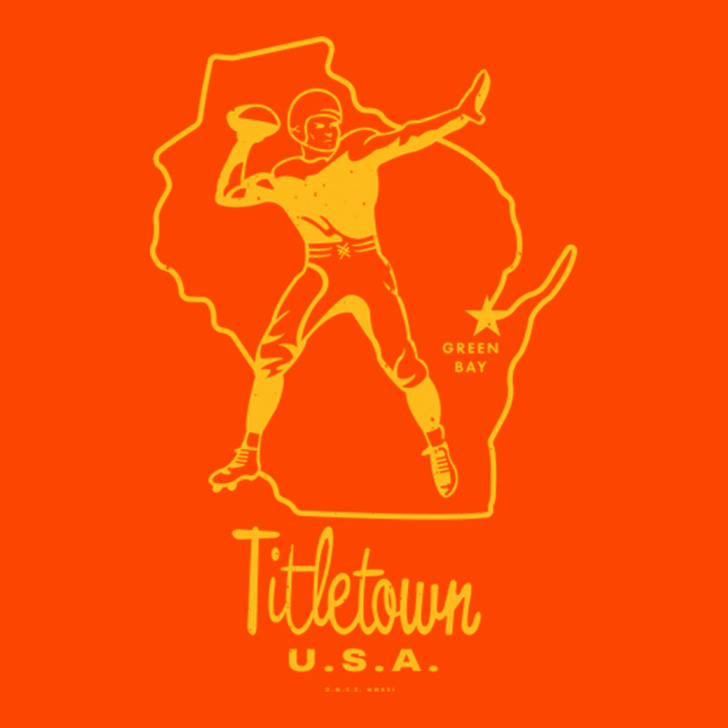 Titletown U.s.a Yellow Retro Trucker Cap by CaridadAlstott | Artistshot