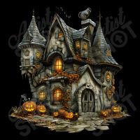 Halloween In Pumpkin House Cropped Sweater | Artistshot