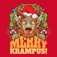 Merry Krampus Santa Creepy Christmas Horror Retro Trucker Cap | Artistshot