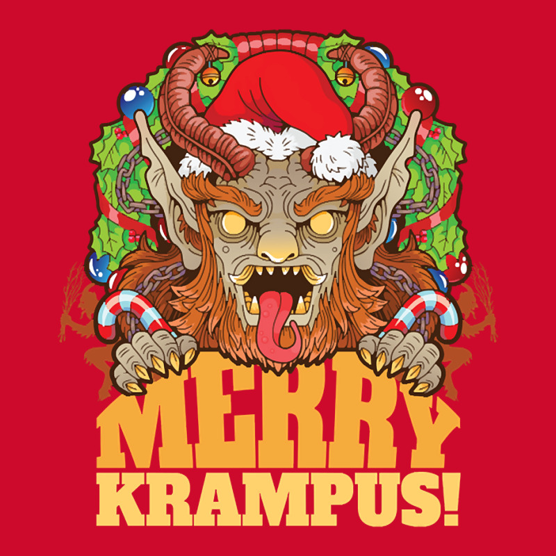 Merry Krampus Santa Creepy Christmas Horror Retro Trucker Cap by Sizemore Adame | Artistshot