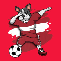 Dabbing French Bulldog Latvia Soccer Fans Jersey Football Seamless Cap | Artistshot