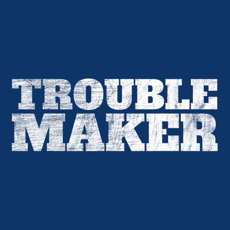 Troublemaker Stress My Name Is Trouble Maker Seamless Cap by bummercaught | Artistshot