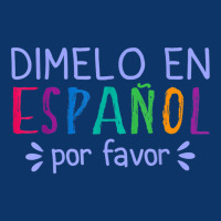 Dimelo En Espanol Por Favor Bilingual Latina Spanish Teacher T Shirt Seamless Cap | Artistshot