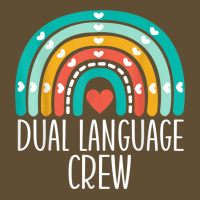 Dual Language Crew Rainbow Bilingual Teacher Dual Language Seamless Cap | Artistshot