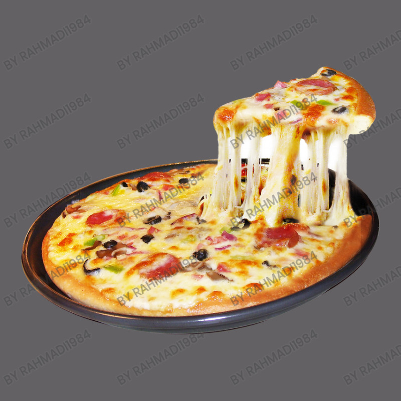 Pizza Yupoong Trucker Cap by Rahmadi1984 | Artistshot