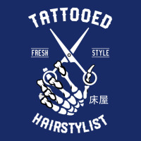 Tattooed Hairstylist Gif For Hairdresser 5 Panel Snapback Cap | Artistshot