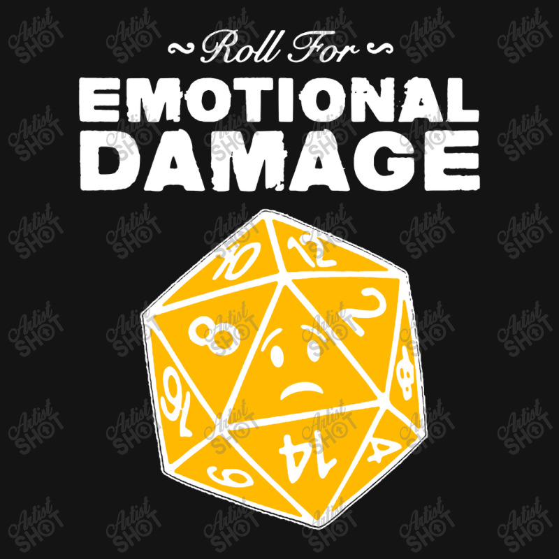 Roll For Emotional Damage Pa Trucker Cap by Saprol Tees | Artistshot