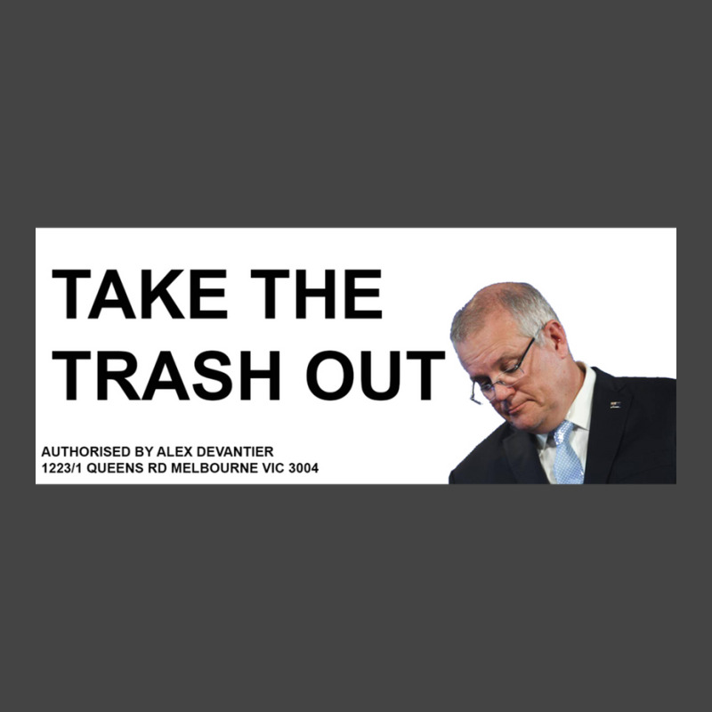 Scott Morrison Take Out The Trash Wheelie Bin Fashion Visor by cm-arts | Artistshot