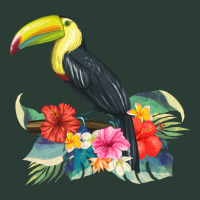 Toucan Exotic Birds Tropical Flowers Leaf Bird Of Paradise Sweatshirt Fashion Visor | Artistshot