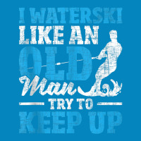 I Waterski Like An Old Man   Grandpa Waterskier Waterskiing Tank Top Fashion Visor | Artistshot